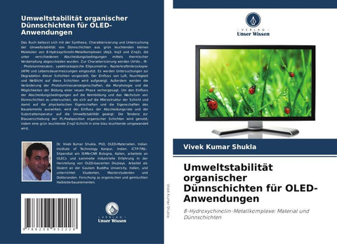Umweltstabilität organischer Dünnschichten für OLED-Anwendungen