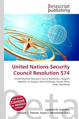 United Nations Security Council Resolution 574