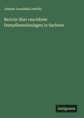 Bericht über rauchfreie Dampfkesselanlagen in Sachsen