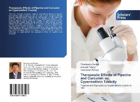 Therapeutic Effects of Piperine and Curcumin on Cypermethrin Toxicity