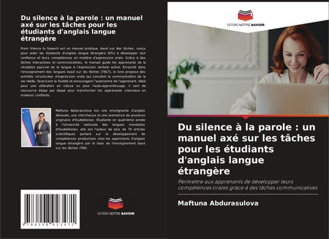 Du silence à la parole : un manuel axé sur les tâches pour les étudiants d'anglais langue étrangère
