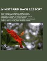 Ministerium nach Ressort