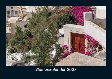 Blumenkalender 2027 Fotokalender DIN A5
