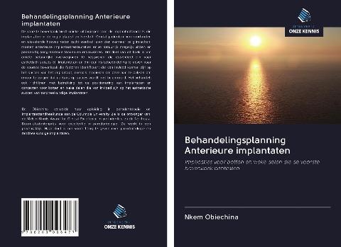 Behandelingsplanning Anterieure implantaten