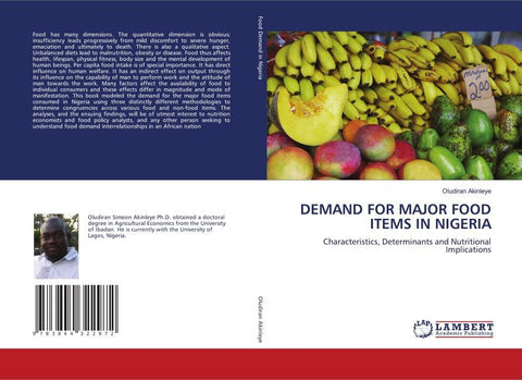 DEMAND FOR MAJOR FOOD ITEMS IN NIGERIA
