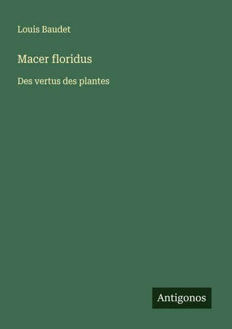 Macer floridus