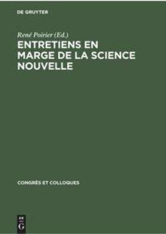 Entretiens en marge de La science nouvelle