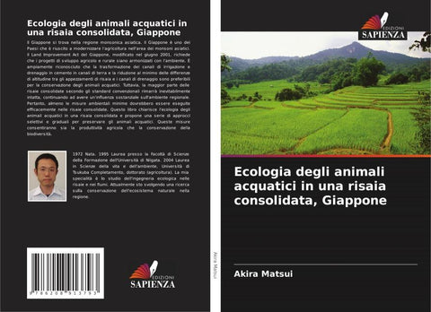 Ecologia degli animali acquatici in una risaia consolidata, Giappone