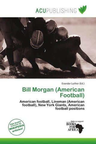Bill Morgan (American Football)