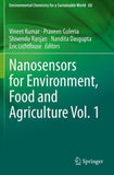 Nanosensors for Environment, Food and Agriculture Vol. 1