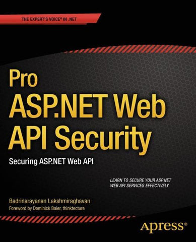 Pro ASP.NET Web API Security