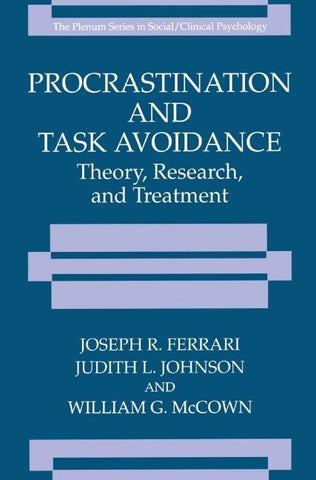 Procrastination and Task Avoidance