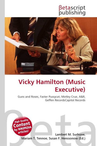 Vicky Hamilton (Music Executive)