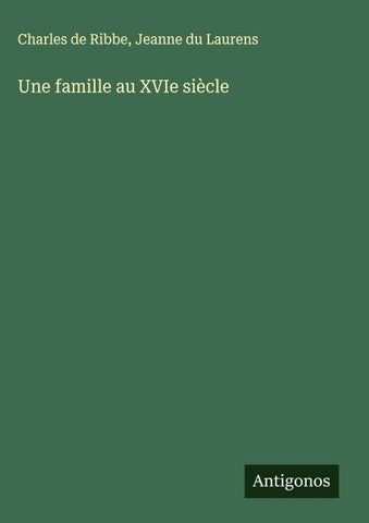 Une famille au XVIe siècle