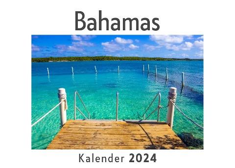 Bahamas (Wandkalender 2024, Kalender DIN A4 quer, Monatskalender im Querformat mit Kalendarium, Das perfekte Geschenk)