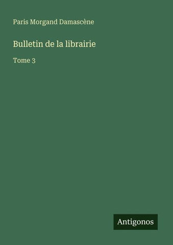 Bulletin de la librairie
