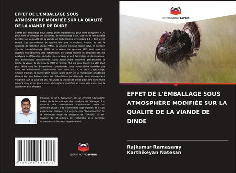 EFFET DE L'EMBALLAGE SOUS ATMOSPHÈRE MODIFIÉE SUR LA QUALITÉ DE LA VIANDE DE DINDE