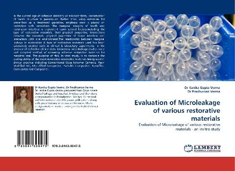 Evaluation of Microleakage of various restorative materials