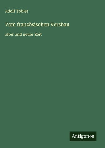 Vom französischen Versbau