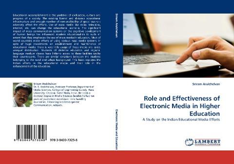Role and Effectiveness of Electronic Media in Higher Education