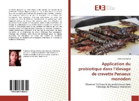 Application du probiotique dans l'élevage de crevette Penaeus monodon