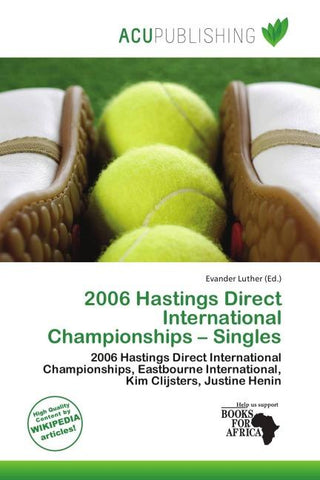 2006 Hastings Direct International Championships - Singles