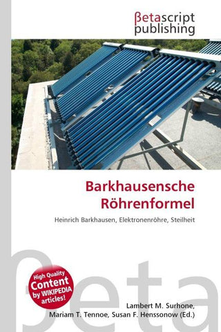 Barkhausensche Röhrenformel
