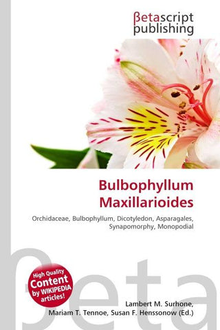 Bulbophyllum Maxillarioides
