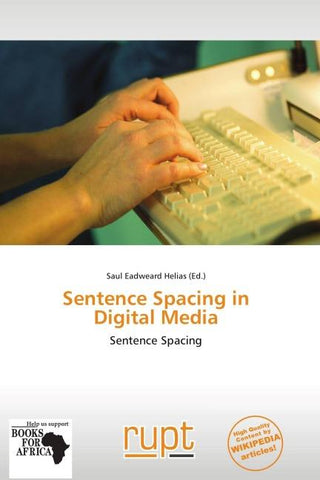 Sentence Spacing in Digital Media