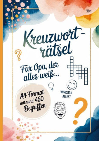 Kreuzworträtsel für  Opa, der alles weiß ...