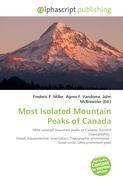 Most Isolated Mountain Peaks of Canada