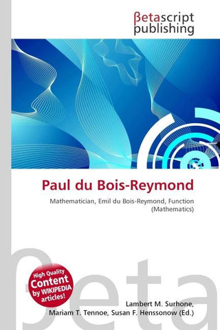 Paul du Bois-Reymond