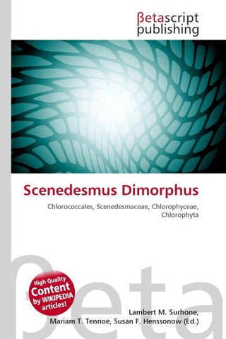 Scenedesmus Dimorphus