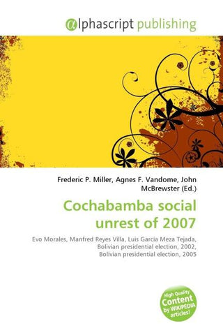 Cochabamba social unrest of 2007