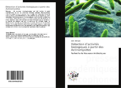 Détection d'activités biologiques à partir des Actinomycètes