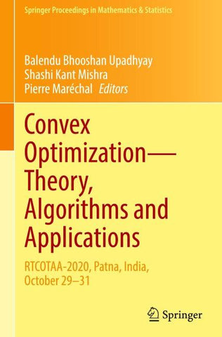 Convex Optimization—Theory, Algorithms and Applications