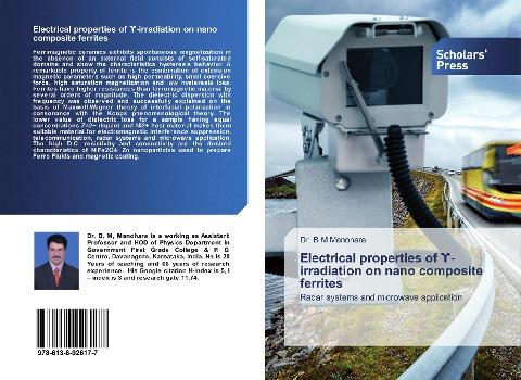 Electrical properties of ¿-irradiation on nano composite ferrites