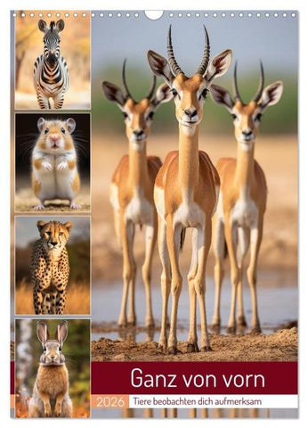 Ganz von vorn (Wandkalender 2026 DIN A3 hoch), CALVENDO Monatskalender