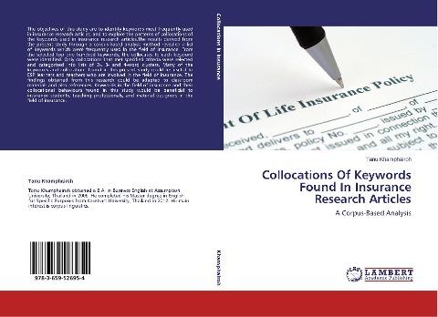 Collocations Of Keywords Found In Insurance Research Articles
