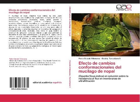 Efecto de cambios conformacionales del mucílago de nopal