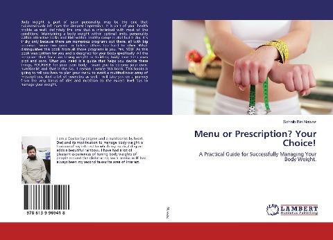 Menu or Prescription? Your Choice!