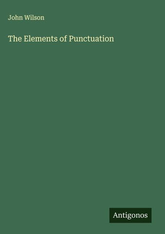 The Elements of Punctuation