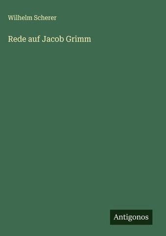 Rede auf Jacob Grimm