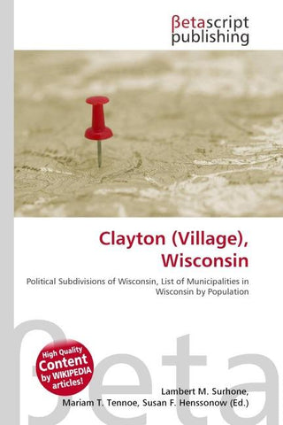 Clayton (Village), Wisconsin