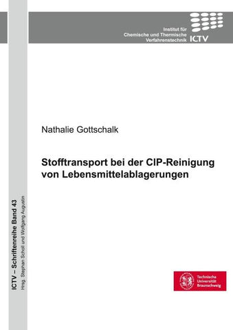 Stofftransport bei der CIP-Reinigung von Lebensmittelablagerungen