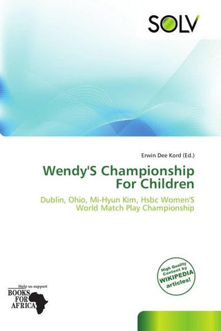 Wendy'S Championship For Children