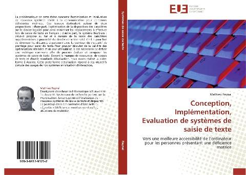 Conception, Implémentation, Evaluation de systèmes de saisie de texte