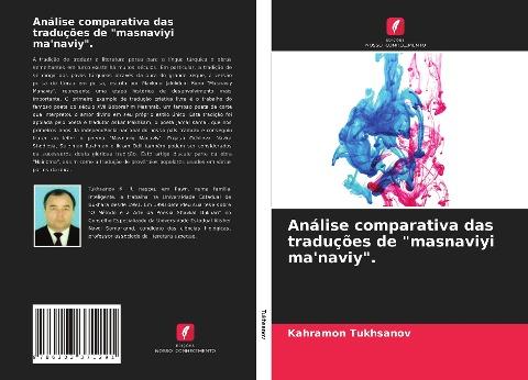 Análise comparativa das traduções de "masnaviyi ma'naviy".