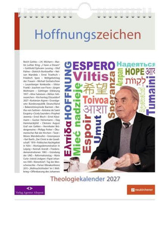 Hoffnungszeichen - Theologiekalender 2027