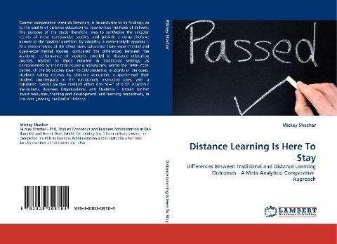 Distance Learning Is Here To Stay